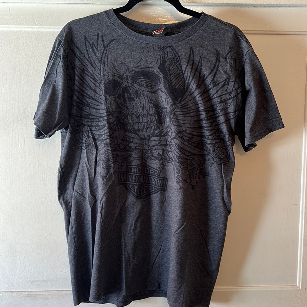 Harley Davidson skull Tshirt size L high country H-D Colorado